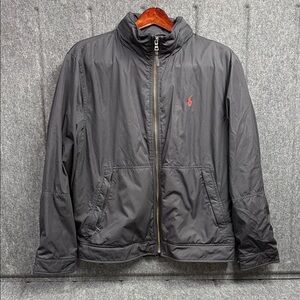 Ralph Lauren Black Windbreaker Jacket